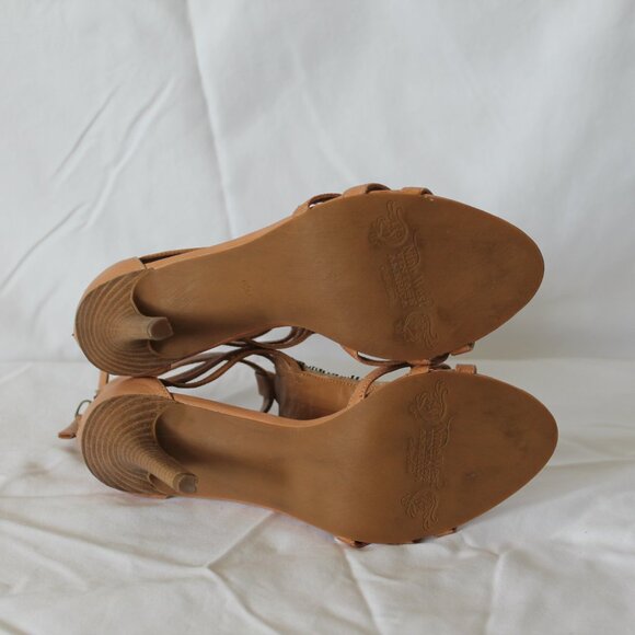 Nine West Vintage American Collection, 6.5 US, Tan - Picture 4 of 5